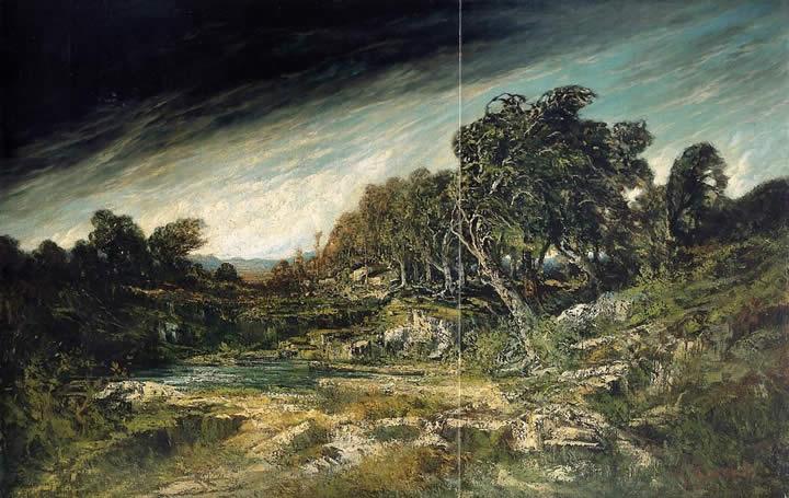 Gustave Courbet The Approaching Storm